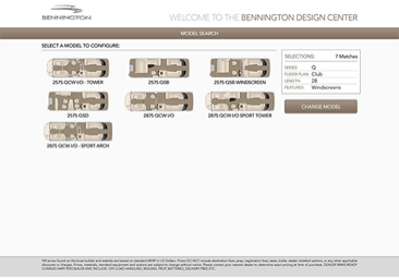 Bennington Marine Select Model