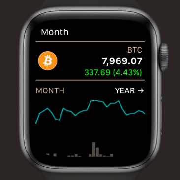 INDX Apple Watch Month View
